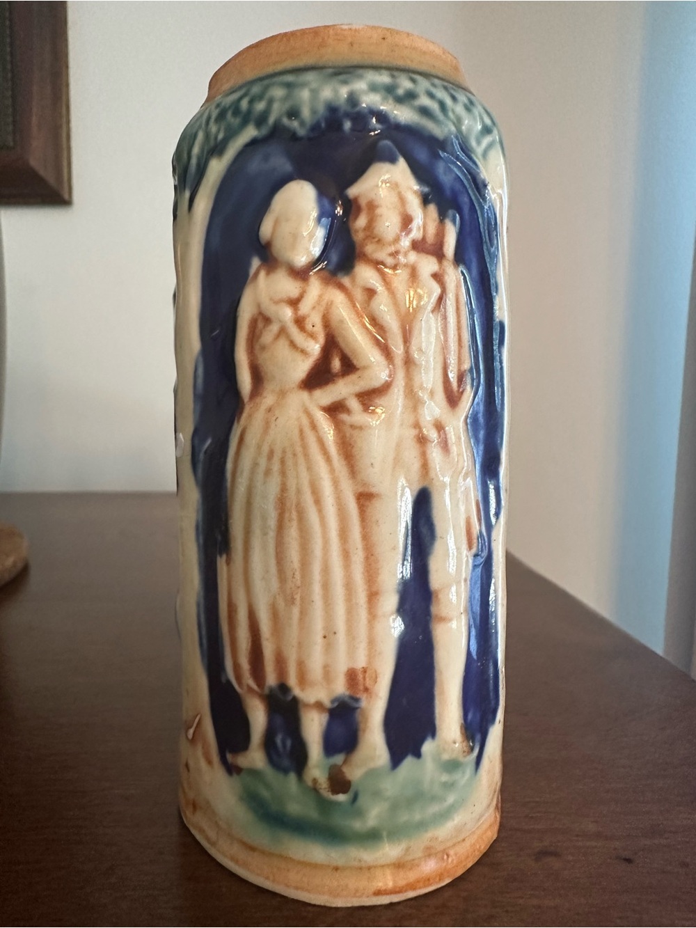 Vintage Pioneer Merchandising Company Beer Steiner